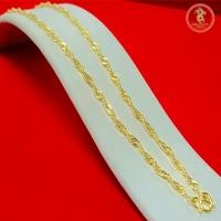 ราคา สร้อยคอลายดิสโก้ 2สลึง 18นิ้ว ด124 (24570934997)