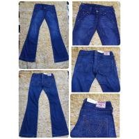ราคา #19 กางเกงยีนส์มือสองแท้ True Religion Jeans รอบเอว 31 (10167484694)