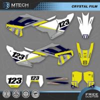 ราคา DSMTECH For Husqvarna 2023 2024 TC FC 2024 2025 TE FE 125-450cc Motorcycle Graphics Decal Stickers (51956539401)