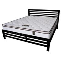 ราคา เตียงเหล็ก ขนาด 6ฟุต 5ฟุต 3.5ฟุต (รับประกัน7ปี) (2345347466)