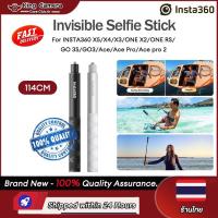 ราคา 【ร้านไทย】 Original Insta360 114cm Invisible Selfie Stick Ultra-durable and Lightweight For X4 Air/GO Ultra/X5/Ace Pro2/X4/Ace/Ace Pro/GO 3S/GO3/ONE X3, Black,With 1/4'' screw (23364598613)