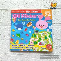 ราคา เล่นสติ๊กเกอร์อัจฉริยะ 500 OUR FAVORITE THINGS โดย Gakken (อายุ 2-4) - หนังสือเด็กภาษาอังกฤษก่อนวัยเรียน (50255043054)