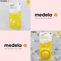 ราคา (Medela) Contact Nipple Shields & Case 2 Pieces เมเดล่า แผ่นยางซิลิโคนปกป้องหัวนมขณะให้นม หัวนมคุณแม่ (22657735887)