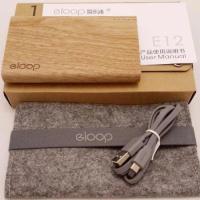 ราคา Eloop E12 รับประกัน 1 ปี แบตสำรอง Power Bank ลายไม้ ความจุ 11000mAh ของแท้ 100% ฟรีสายชาร์จ ซองกำมะหยี่ #198 (541791138)