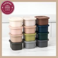 ราคา [ผลิตในเกาหลี] DIAR Premium Platinum Silicone Airtight Food Container_200ml, 400ml, 650ml (25997838876)