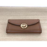 ราคา กระเป๋าสตางค์MKสีน้ำตาลแบบพับแป็ก (13924341885)