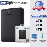 ราคา ของแท้ ฮาร์ดดิสก์พกพา Elements Hdd external 1tb 2tb 4tb Portable hard drives 2.5'' Hard Disk USB3.0 (57957011817)