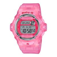 ราคา Casio Baby-G นาฬิกาข้อมือผู้หญิง สายเรซิ่น รุ่น BG-169R-4E - สีชมพู (1251205578)