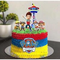 ราคา ชุดเค้กสุนัขกู้ภัย Paw Patrol และชุดแท่งตกแต่งเค้กวันเกิด (43713505791)