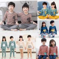 ราคา ส่งจากไทย ชุดนอนเด็ก ชาย หญิง แขนยาว กางเกงขายาว ใส่สบาย เด็กนอนไม่ชอบห่มผ้า อายุ 3,4,5,6,7,8,9 ขวบ ผ้าดี ลายการ์ตูน (25862732098)