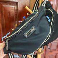 ราคา กระเป๋าคาดอก Giordano แท้❗️สีกรม (มีตำหนิ ซักได้) (40169240551)