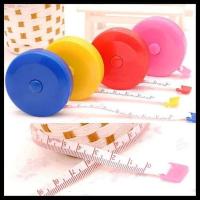 ราคา 1.5เมตรมินิม้วนเมตร150เซนติเมตรโรตารีม้วน/เครื่องมือวัดผ้า/เส้นรอบวงหน้าท้องของตัดเสื้อ[มฟ] (47956944005)