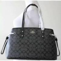 ราคา มือ2 กระเป๋าสะพายไหล่ Coach ✨F57842✨ งานแบรนด์แท้% อ่านรายละเอียดด้านล่าง (22424028101)