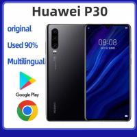 ราคา Original Huawei P30 (6/8RAM+64/128/256GB) 6.1 นิ้ว 40.0MP 3650mAh มือสอง 90% ใหม่ (56804194949)
