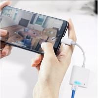 ราคา Type C OTG⚡️ซื้อมาผิดขายถูกๆEthernet Adapter USB C To RJ45 Ethernet LAN Wired Network Converter 100Mbs for Type C Mobile (5293955139)