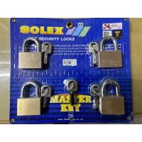 ราคา Solex กุญแจมาสเตอร์คีย์ระบบลูกปืน Master Keys ขนาด 45มม. 4ตัวชุด (17798467707)