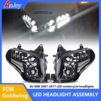 ราคา High quality for Honda Goldwing 01-17 Headlights GL 1800 Motorcycle retrofitting lights LED light (56754003050)