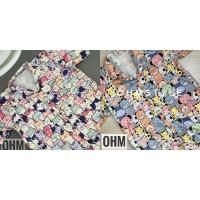 ราคา เสื้อฮาวาย ผ้าไหมอิตาลี น้องแมวสีพาสเทล H50 (12395802528)