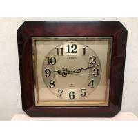 ราคา citizen Quartz 4MG825 นาฬิกาแขวนผนังกรอบไม้แท้มือสองญี่ปุ่น (19957799306)