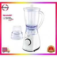 ราคา [รับประกัน1ปี]SHARP เครื่องปั่น (1.25 ลิตร,450 วัตต์) รุ่น EM-SAVE1 ELE-44VSM (20000524511)