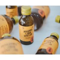ราคา น้ำส้มสายชูหมักจากสับปะรดสำหรับคนรักสุขภาพ 100 ml. (10224262971)