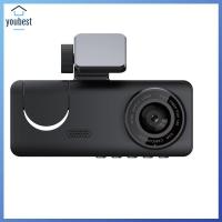 ราคา 1080P WiFi Dash Cam Video Recorder G-Sensor Triple Lens Driving Recorder สําหรับรถยนต์ (49303238982)