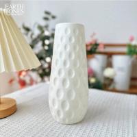 ราคา แจกันสีขาว สูง 23CM ☃️ ทรงกลมมน ใบใหญ่ แจกันพลาสติก แจกันดอกไม้ แจกันมินิมอล สำหรับตกแต่งบ้าน พร็อพถ่ายรูป (28941834056)