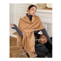 ราคา ผ้าคลุมไหล่ แคชเมียร์หนา ขนาด 200 * 70ซม ผ้าพันคอ cashmere ผ้าพันค (12958353210)