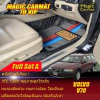 ราคา Volvo V70 XC 2000-2008 Wagon Full Set A (เต็มคันรวมถาดท้ายรถแบบ A) พรมรถยนต์ Volvo V70 XC พรม7D VIP Magic Carmat (10600174821)
