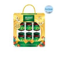 ราคา (1แพ็ค) Brand's Essence of Chicken New Year Gift Set 42 ml. แบรนด์ ชุดของขวัญซุปไก่สกัด (25533829699)