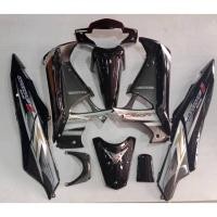 ราคา ชุดสีwave 125i ไฟเลี้ยวบังลม เฟรมเวฟ125iเก่า เฟรมเวฟ 125sไฟเลี้ยวบังลม (สีดำตัดดำเมท) (27781715435)