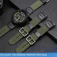 ราคา สายนาฬิกาไนลอนสําหรับ Casio G-SHOCK Series สายนาฬิกา GW-3500 3000 2000 2500 ดัดแปลงสายนาฬิกากีฬาอุปกรณ์เสริม 24 มม. (26442800358)