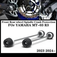 ราคา For YAMAHA YZF R3 R3 MT-03 MT03 MT 03 2023 2024 2025 Motorcycle Front & Rear Axle Fork Crash Slider (57004111353)