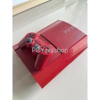 ราคา PS3 Super Slim สีแดง (Scarlet Red) Limited | ‼️มีตำหนิภาพออกจอไม่สม่ำเสมอ‼️ ชุด 2 จอย (PS3 + เกมแท้ 2 แผ่น) (40573098581)