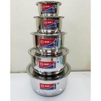 ราคา หม้อแขกชุด ขนาด 14-30 ซม. ตราพระอาทิตย์ (2111224303)