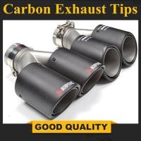 ราคา 1 ชิ้น: ท่อไอเสีย Akrapovic ท่อไอเสียคาร์บอนไฟเบอร์คู่ / ปลายท่อไอเสีย (19422613196)