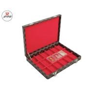 ราคา กล่องใส่พระเครื่องและเครื่องประดับ แบบตัวล๊อคตับ 1 ชั้น 18 ช่อง,1 box of amulet and jewelry, 18 slot with locked (19890396885)