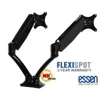 ราคา MONITOR MOUNT (ขาตั้งจอ) FLEXISPOT DUAL MONITOR MOUNT F7D (BLACK) (6050728711)