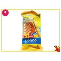 ราคา มีดโกนหนวด มีดโกนหนวด2คม ใบมีด2ชั้น ด้ามเหลือง ดอร์โก้ Dorco ของแท้100% (43364779929)