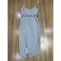 ราคา เดรสเกาะอกออกงาน สีเทา งานเซเลป ป้ายมงกุฎ (23933596325)