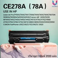 ราคา หมึกเทียบเท่า CE278A/hp78A/278A FOR HP1560/1566/1567/1568/1569/1600/1606/1607DN/1608DN/1609DN/M1530 (21021362081)