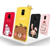 ราคา GANTUNGAN ASIKA เคสซิลิโคน Samsung A8 Plus 2018 ฟรีที่แขวนเชือก (7380993088)