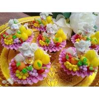 ราคา หนูมุสิกะ พานผลไม้ พร้อมถวาย 1คู่ หนูถวายพระพิฆเนศ บริวารพระพิฆเนศ (22376636494)