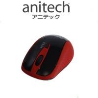 ราคา เม้าท์ไร้สาย Anitech Wireless Mouse W214-RD (42909342876)
