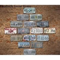 ราคา แผ่นป้ายสังกะสี ตกแต่งบ้าน (4325745475)