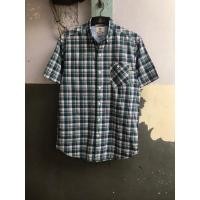 ราคา KEMEJA Timberland เสื้อเชิ้ตแขนสั้น ไซส์ M preloved (29081979427)