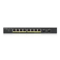 ราคา ZYXEL 8-Port GS1900-10HP GbE Smart Managed PoE Switch with GbE Uplink (Warranty LT) (6677675152)