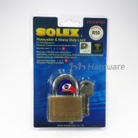 ราคา กุญแจ Solex R50 คอสั้น 50 มม อย่างดี ระบบลูกปืน ป้องกันกุญแจผี กุญแจโซเล็กซ์ แม่กุญแจ B52-04 (1635394016)