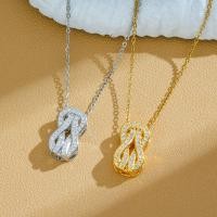 ราคา สร้อยคอ ไทเทเนียมเหล็กชุบ 18K ทองแท้เพชร-เรียงราย 8-ตัวอักษร Unlimited Double-layer จี้ Clavicle Chain (42070686594)