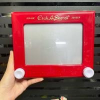 ราคา Pocket Etch A Sketch Classic Magic Screen ของเล่นร่างภาพ ของเล่นวาดภาพ วาดรูป **มือสอง** (16364639024)
